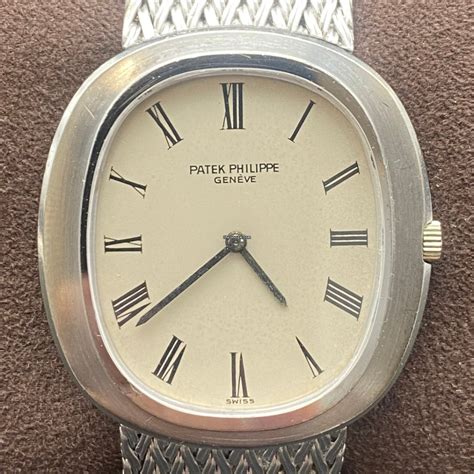 patek philippe ellipse white gold